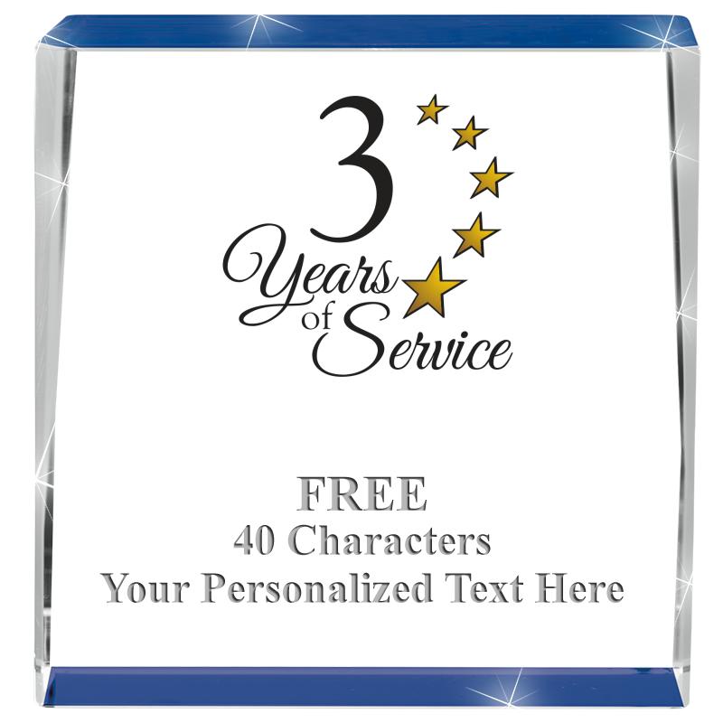 3" SPOTLIGHT BLUE CRYSTAL