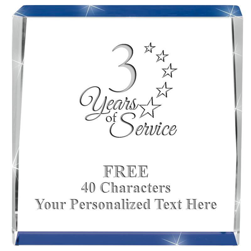 3" SPOTLIGHT BLUE CRYSTAL