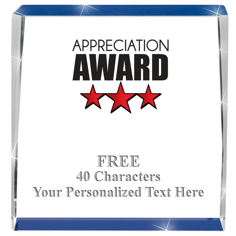 3" SPOTLIGHT BLUE CRYSTAL