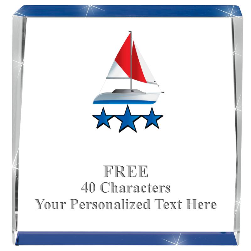 3" SPOTLIGHT BLUE CRYSTAL