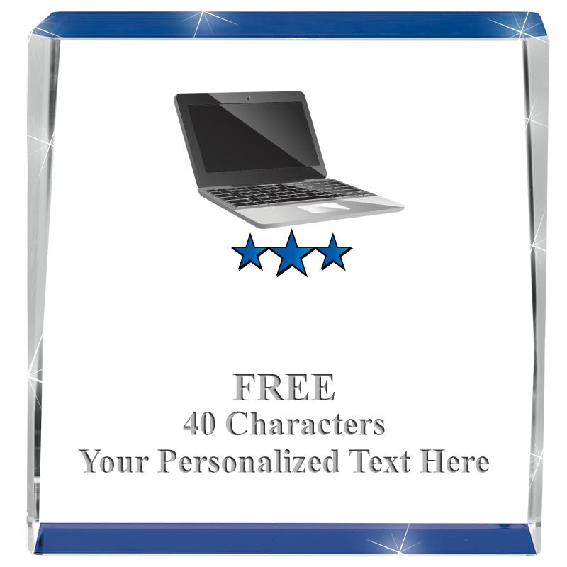 3" SPOTLIGHT BLUE CRYSTAL