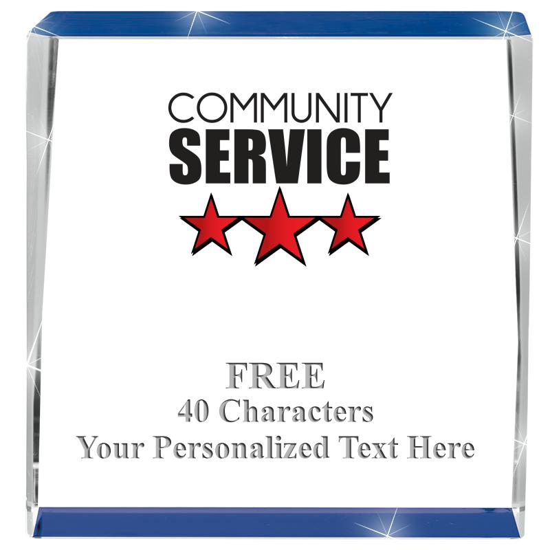 3" SPOTLIGHT BLUE CRYSTAL