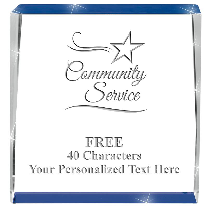 3" SPOTLIGHT BLUE CRYSTAL