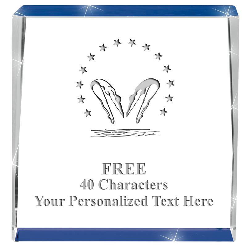 3" SPOTLIGHT BLUE CRYSTAL