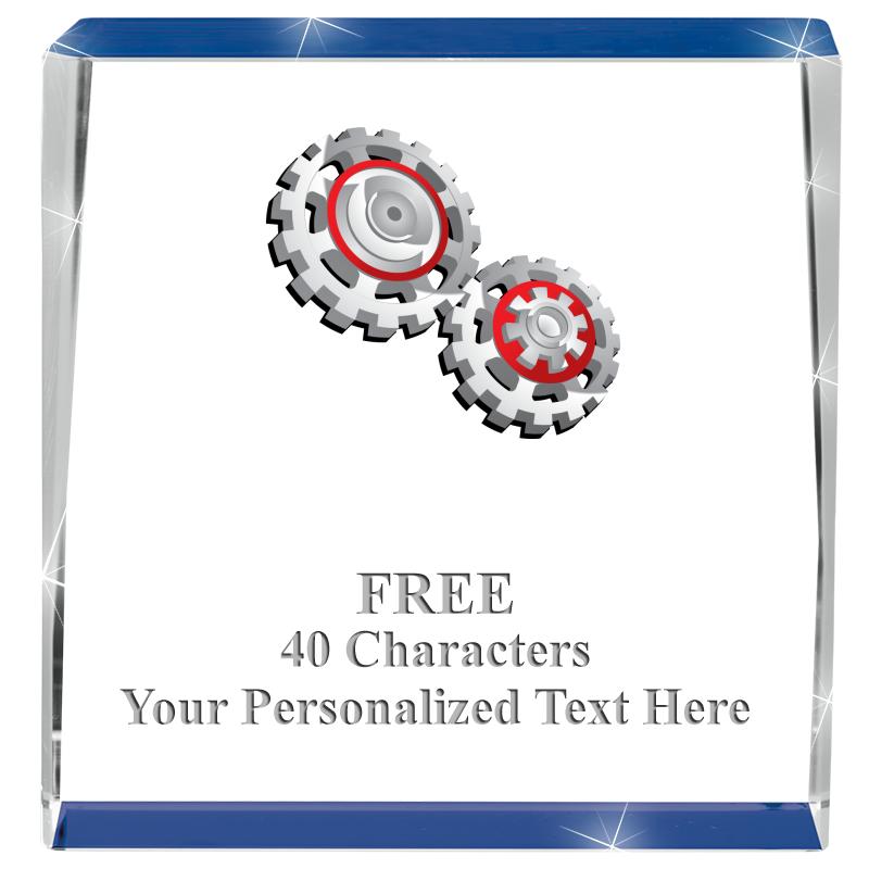 3" SPOTLIGHT BLUE CRYSTAL