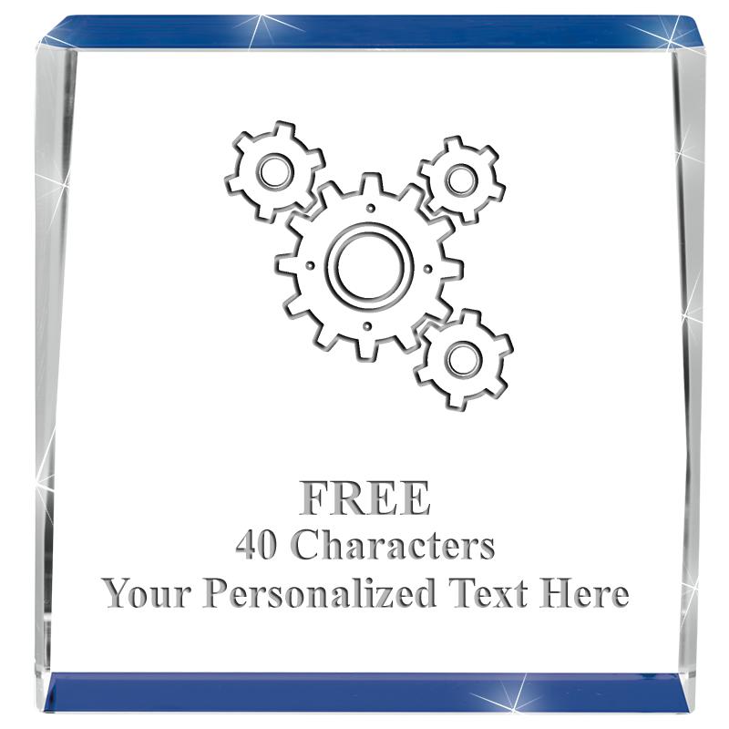 3" SPOTLIGHT BLUE CRYSTAL