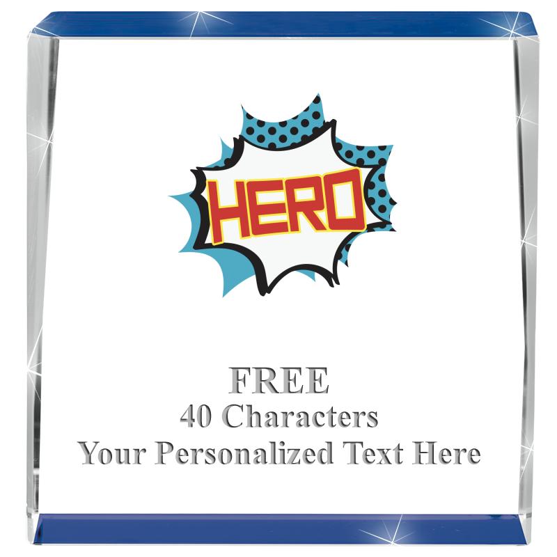 3" SPOTLIGHT BLUE CRYSTAL