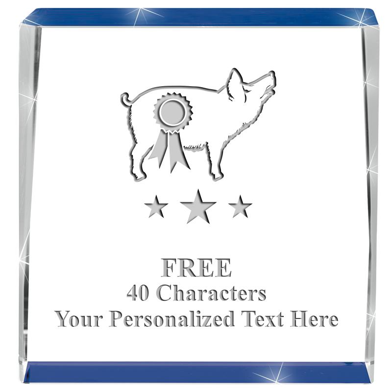 3" SPOTLIGHT BLUE CRYSTAL