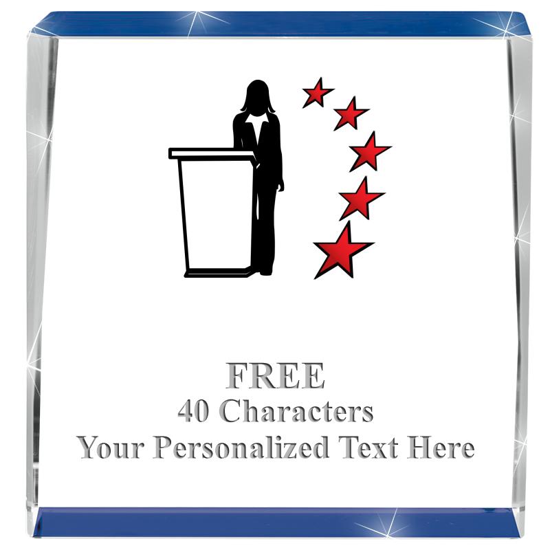 3" SPOTLIGHT BLUE CRYSTAL