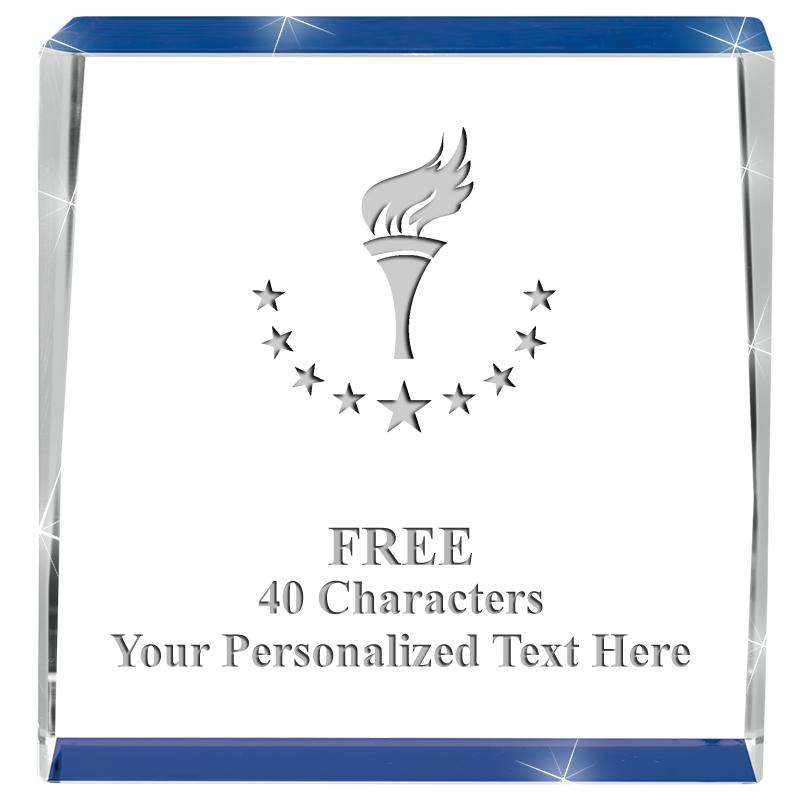 3" SPOTLIGHT BLUE CRYSTAL