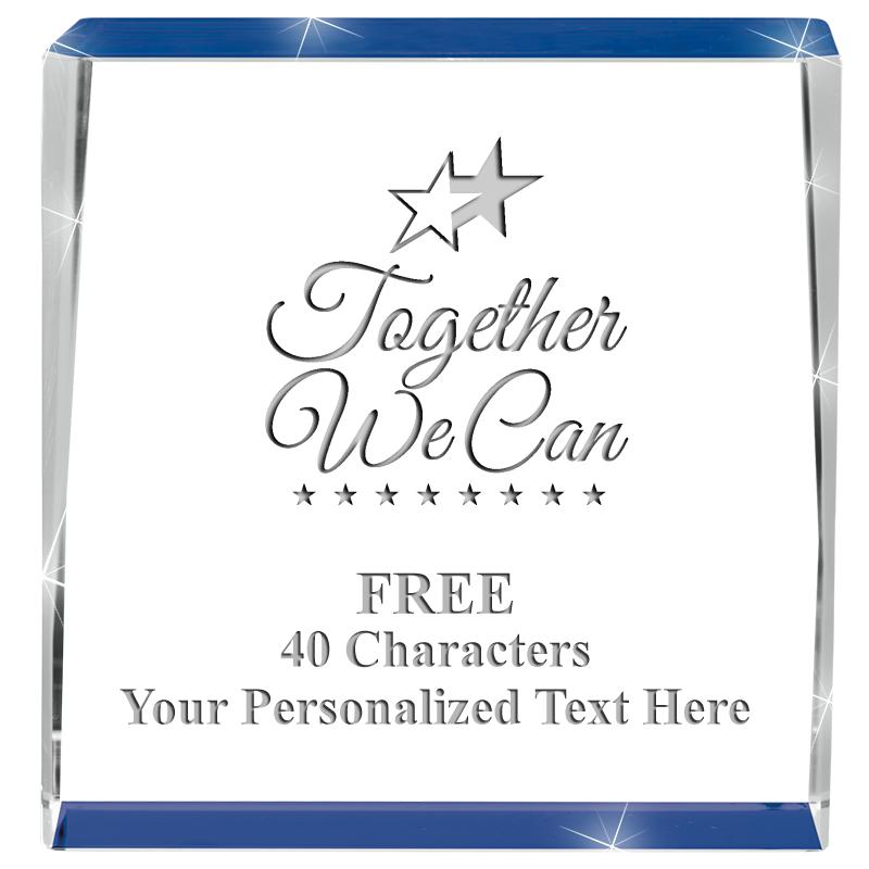 3" SPOTLIGHT BLUE CRYSTAL