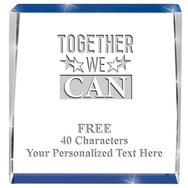 3" SPOTLIGHT BLUE CRYSTAL