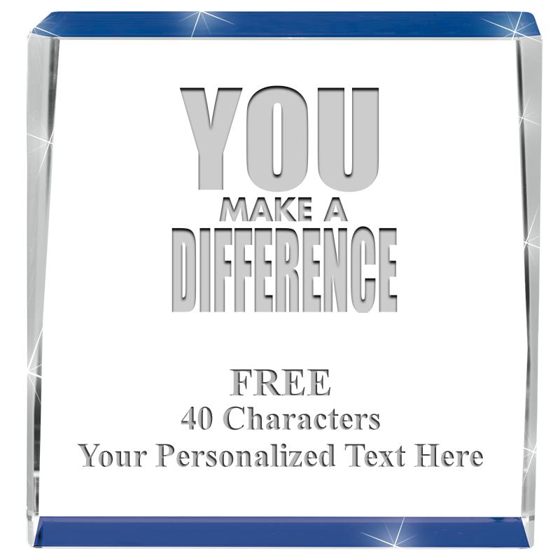 3" SPOTLIGHT BLUE CRYSTAL