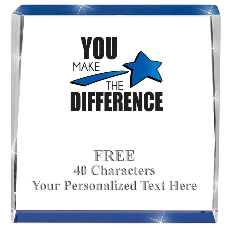 3" SPOTLIGHT BLUE CRYSTAL