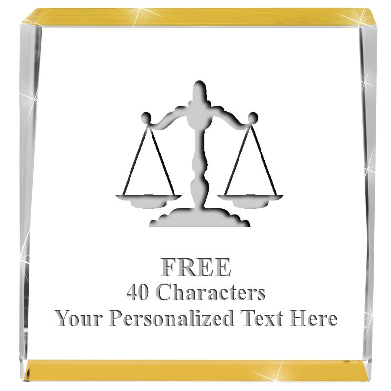 3" SPOTLIGHT GOLD CRYSTAL