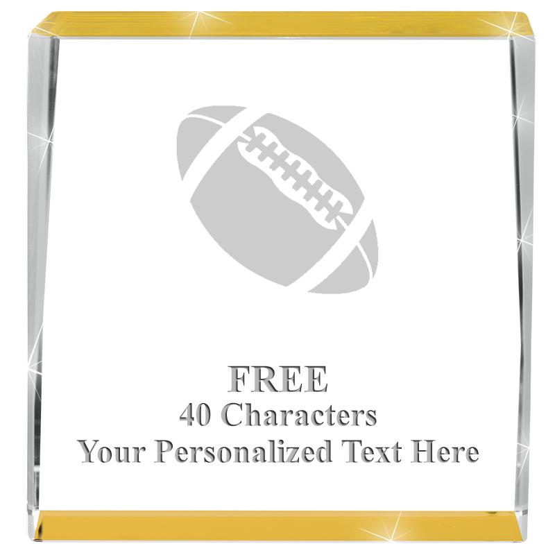 3" SPOTLIGHT GOLD CRYSTAL