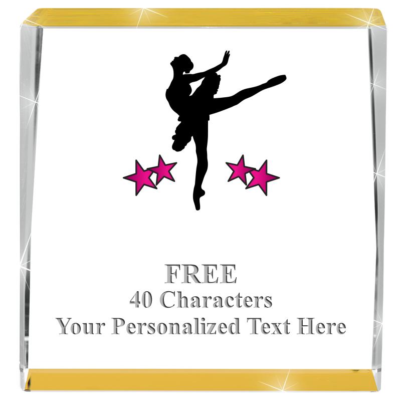 3" SPOTLIGHT GOLD CRYSTAL