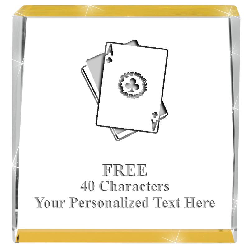 3" SPOTLIGHT GOLD CRYSTAL