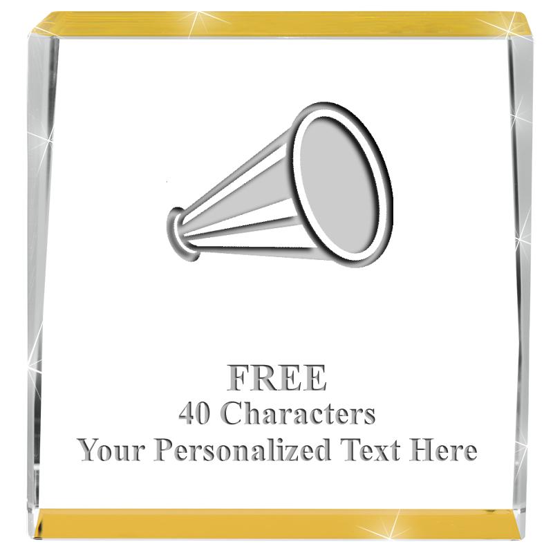 3" SPOTLIGHT GOLD CRYSTAL