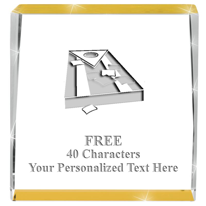 3" SPOTLIGHT GOLD CRYSTAL