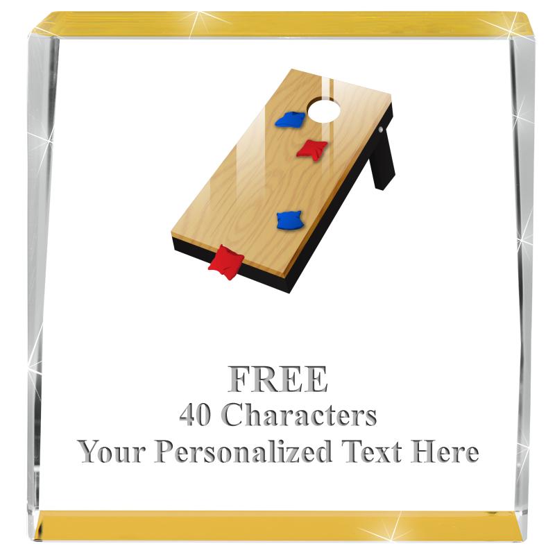 3" SPOTLIGHT GOLD CRYSTAL