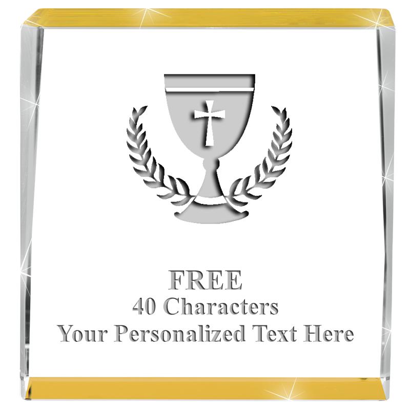 3" SPOTLIGHT GOLD CRYSTAL