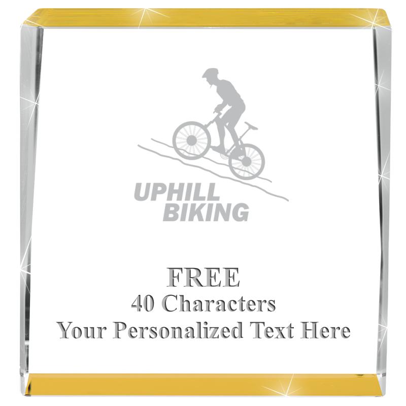 3" SPOTLIGHT GOLD CRYSTAL