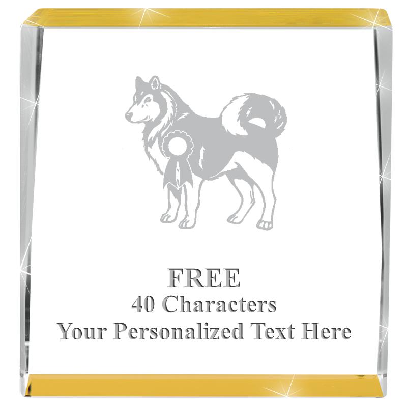 3" SPOTLIGHT GOLD CRYSTAL