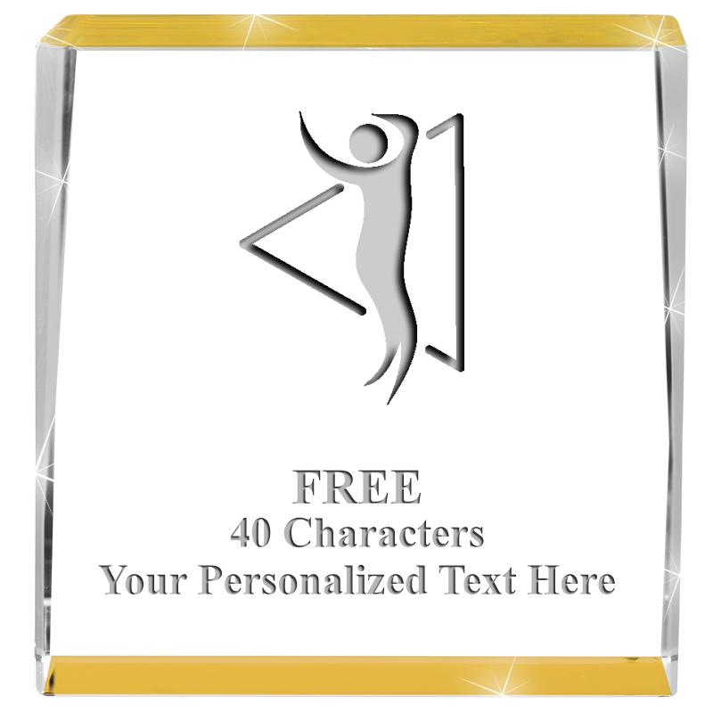 3" SPOTLIGHT GOLD CRYSTAL