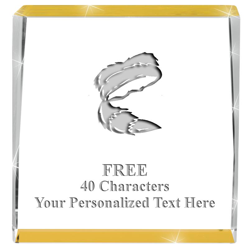 3" SPOTLIGHT GOLD CRYSTAL