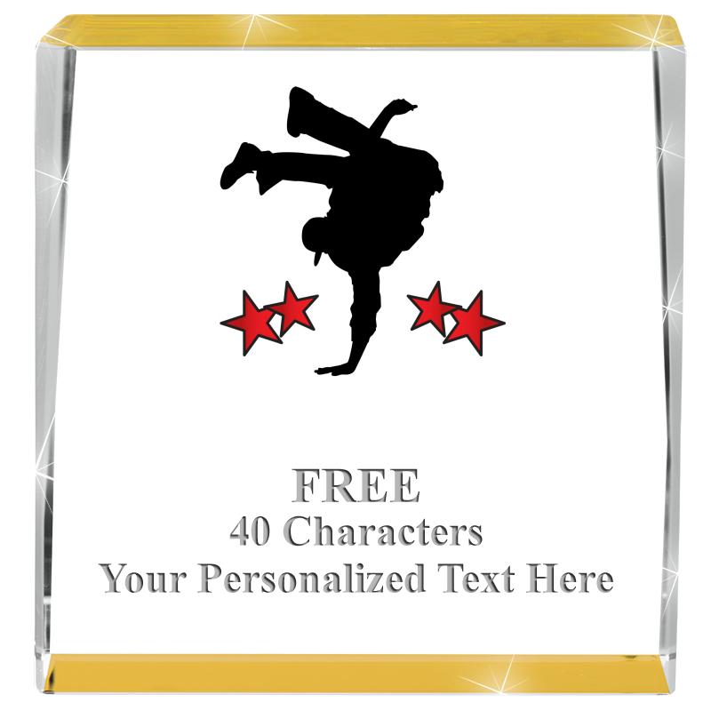 3" SPOTLIGHT GOLD CRYSTAL