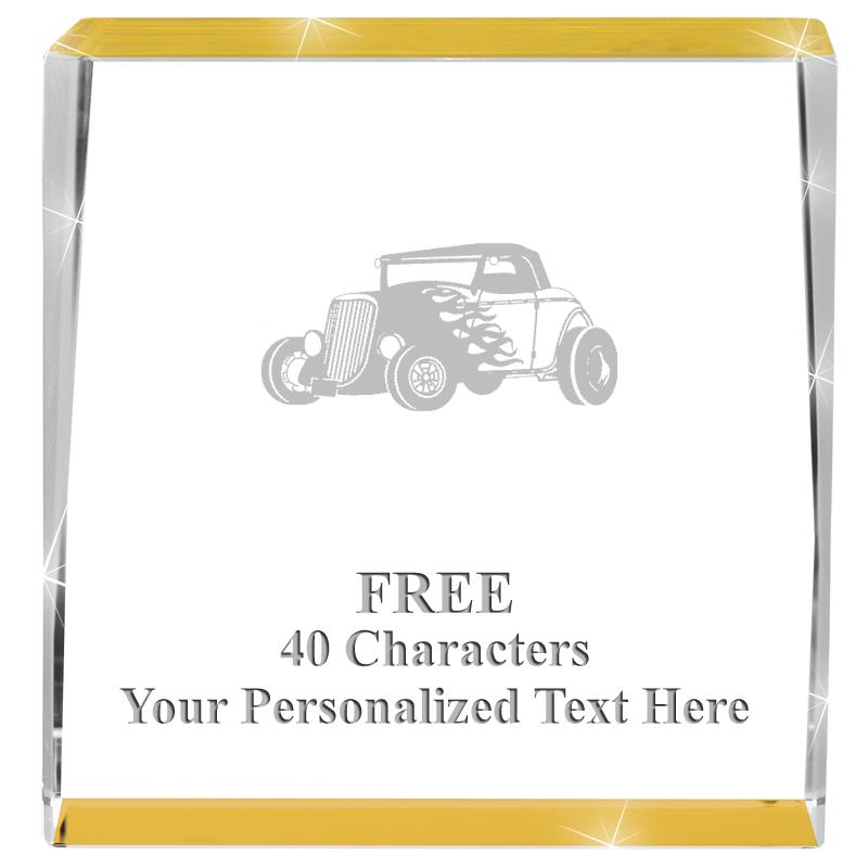 3" SPOTLIGHT GOLD CRYSTAL