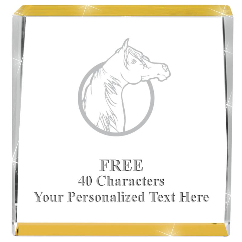 3" SPOTLIGHT GOLD CRYSTAL