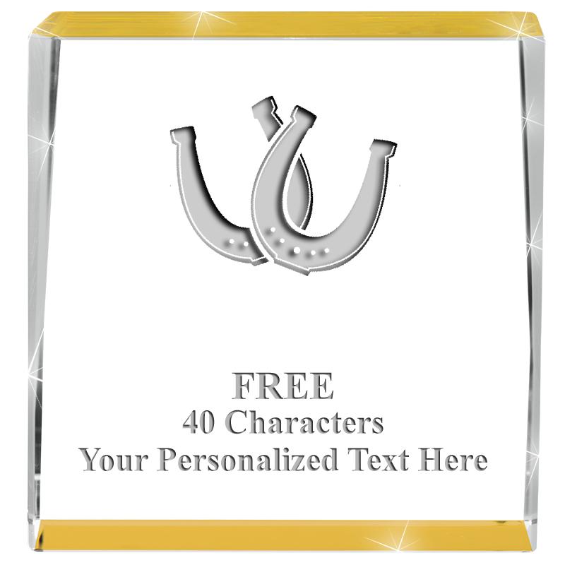 3" SPOTLIGHT GOLD CRYSTAL