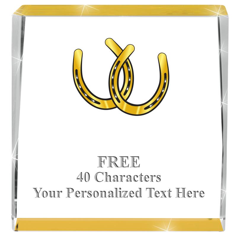 3" SPOTLIGHT GOLD CRYSTAL