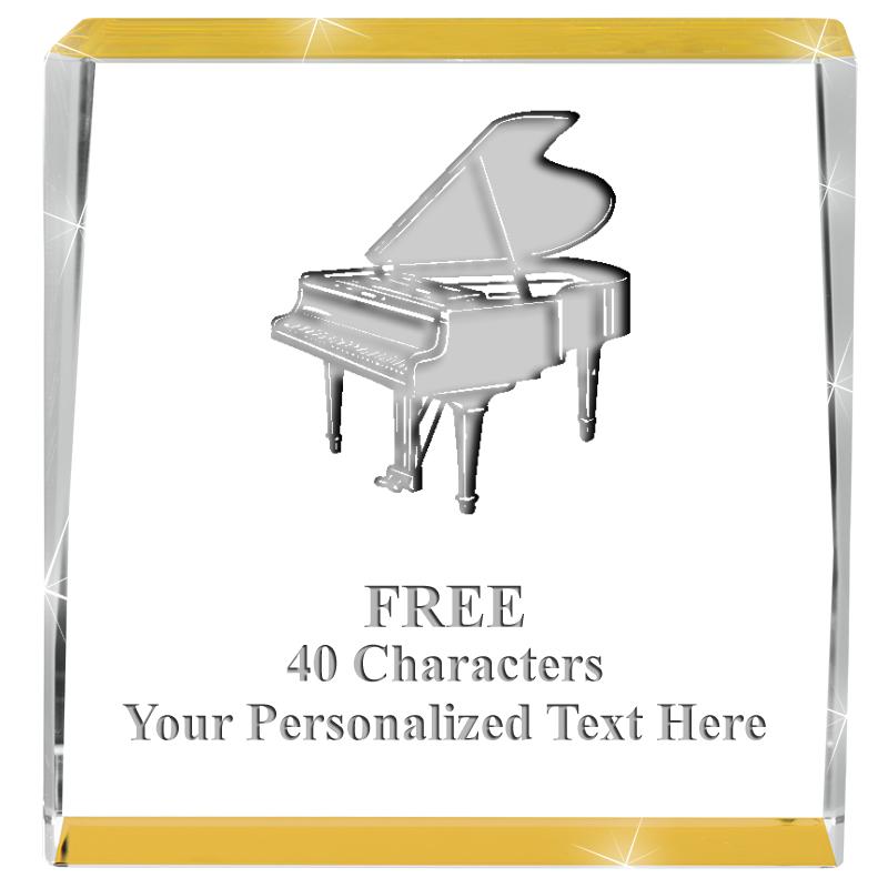 3" SPOTLIGHT GOLD CRYSTAL