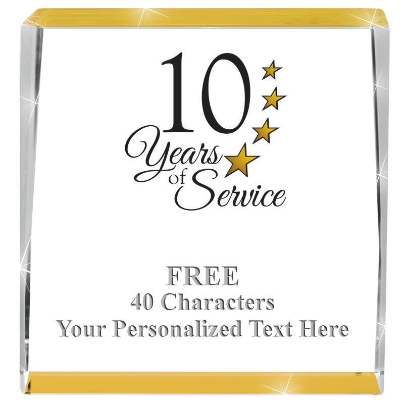 3" SPOTLIGHT GOLD CRYSTAL