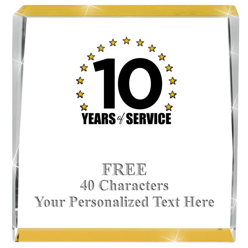 3" SPOTLIGHT GOLD CRYSTAL