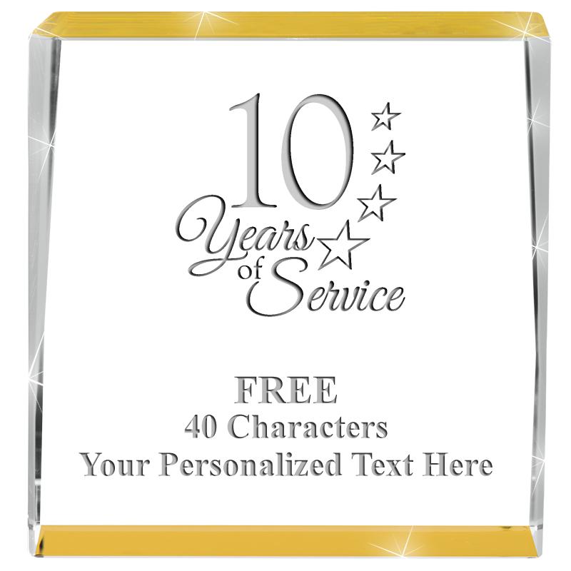 3" SPOTLIGHT GOLD CRYSTAL