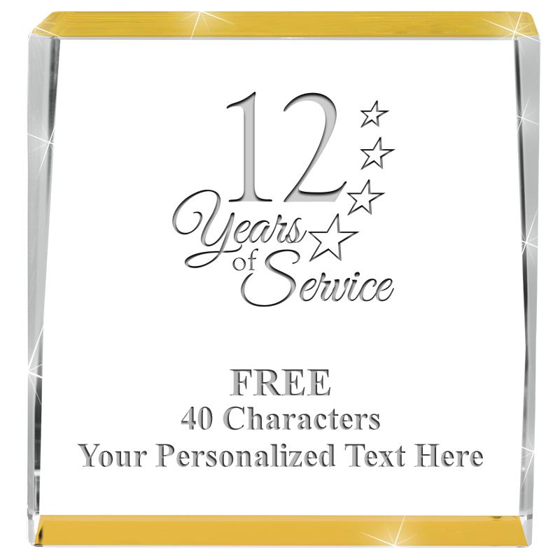 3" SPOTLIGHT GOLD CRYSTAL