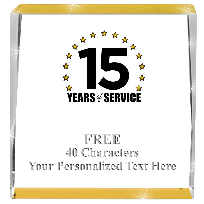 3" SPOTLIGHT GOLD CRYSTAL