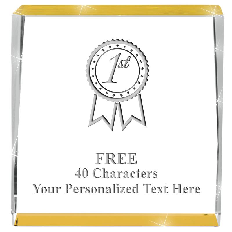 3" SPOTLIGHT GOLD CRYSTAL