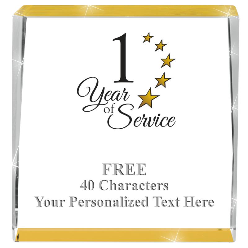 3" SPOTLIGHT GOLD CRYSTAL