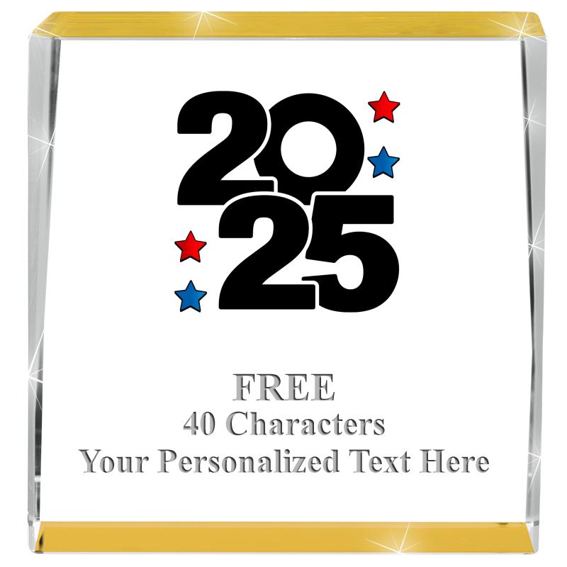 3" SPOTLIGHT GOLD CRYSTAL