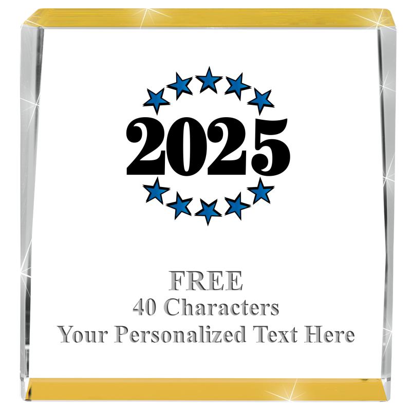 3" SPOTLIGHT GOLD CRYSTAL