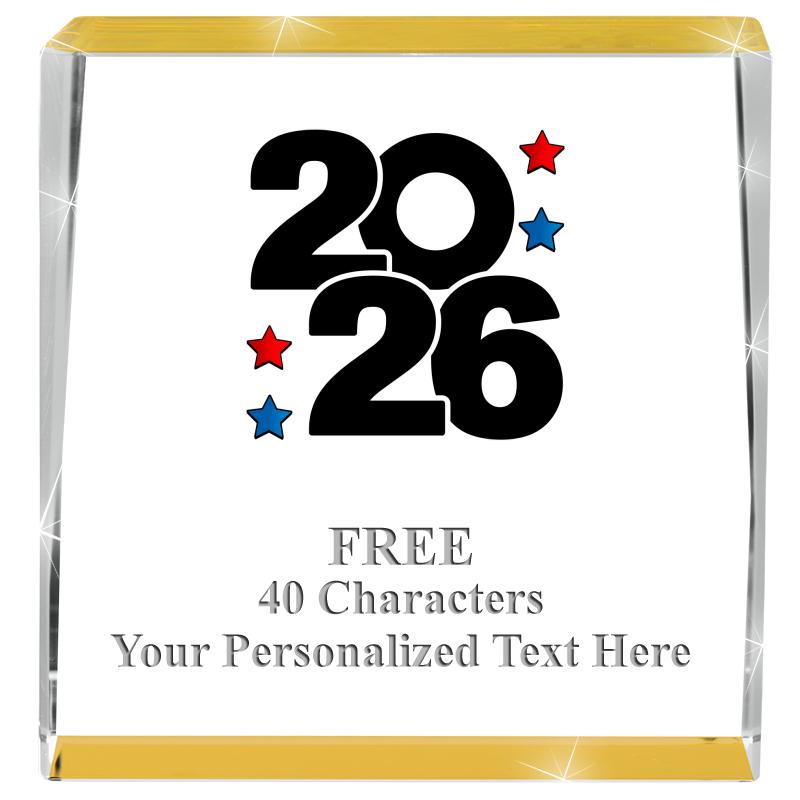 3" SPOTLIGHT GOLD CRYSTAL