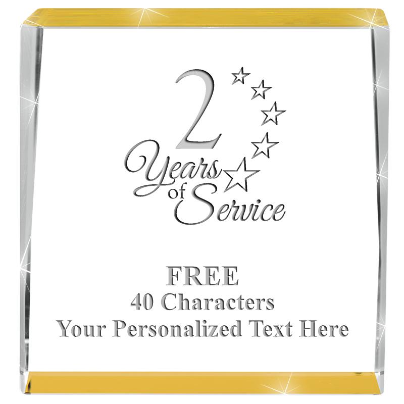 3" SPOTLIGHT GOLD CRYSTAL