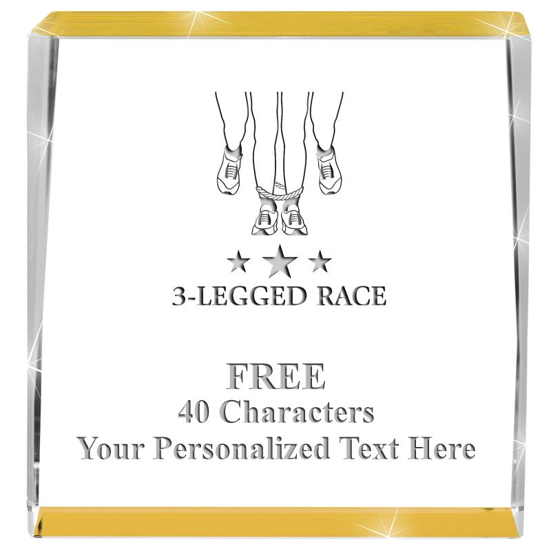 3" SPOTLIGHT GOLD CRYSTAL