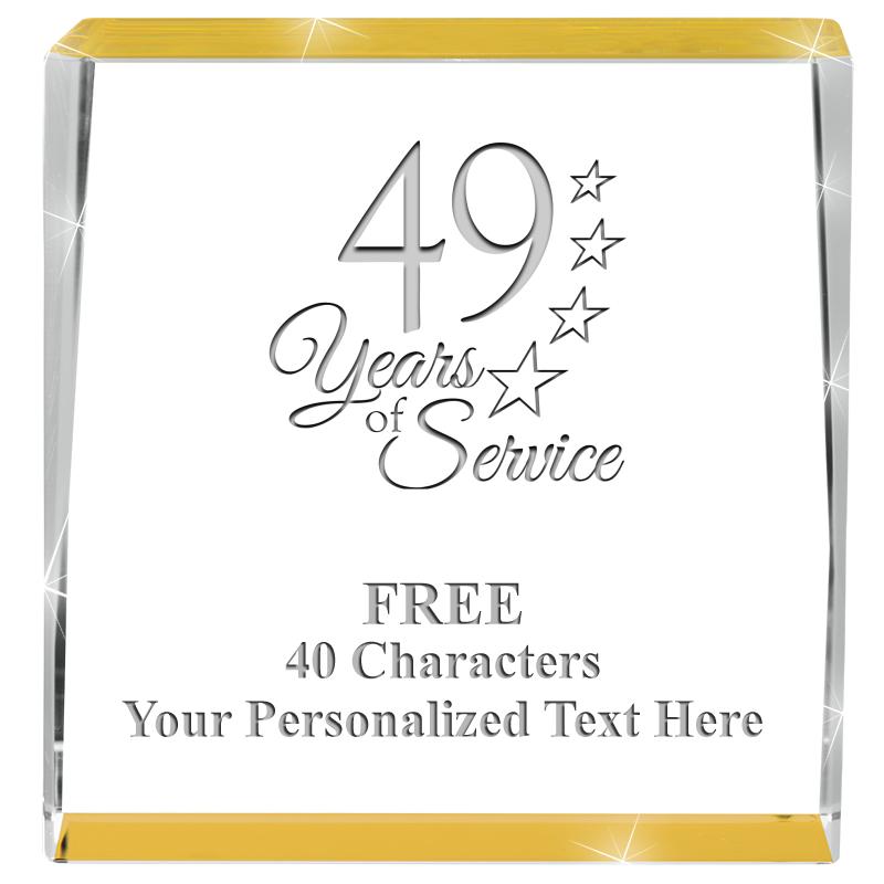 3" SPOTLIGHT GOLD CRYSTAL