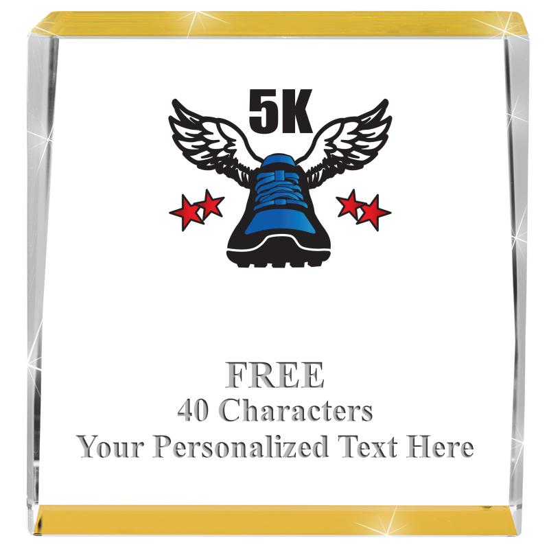 3" SPOTLIGHT GOLD CRYSTAL